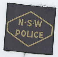 FOREIGN,AUSTRALIA,NEW SOUTH WALES POLICE 4